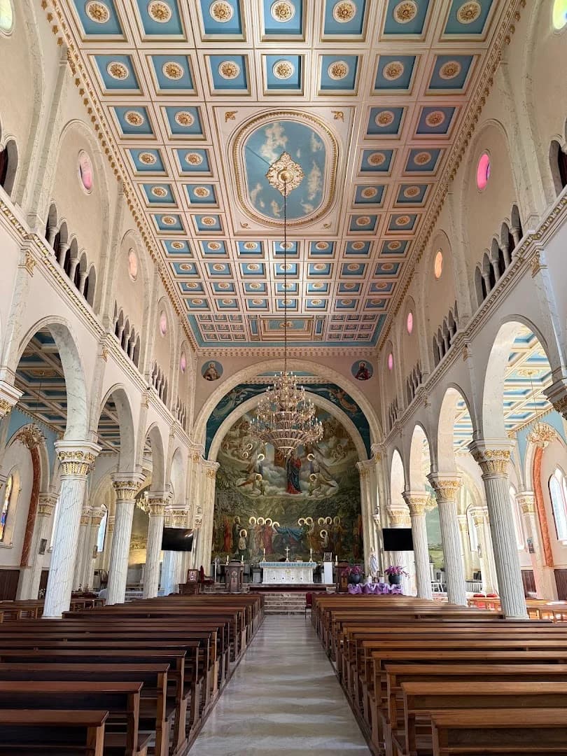 Interior view of Our Lady of Bsharri Church (Sayidat al-Dorr)
