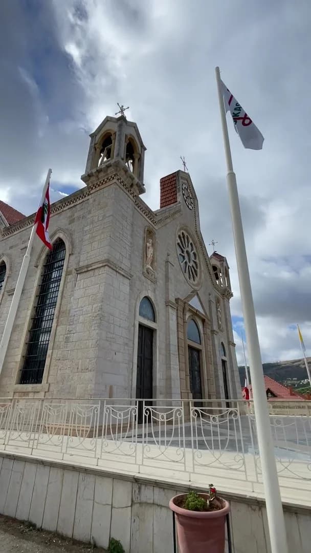 Facade view of Saint Takla Church (Bkassine)