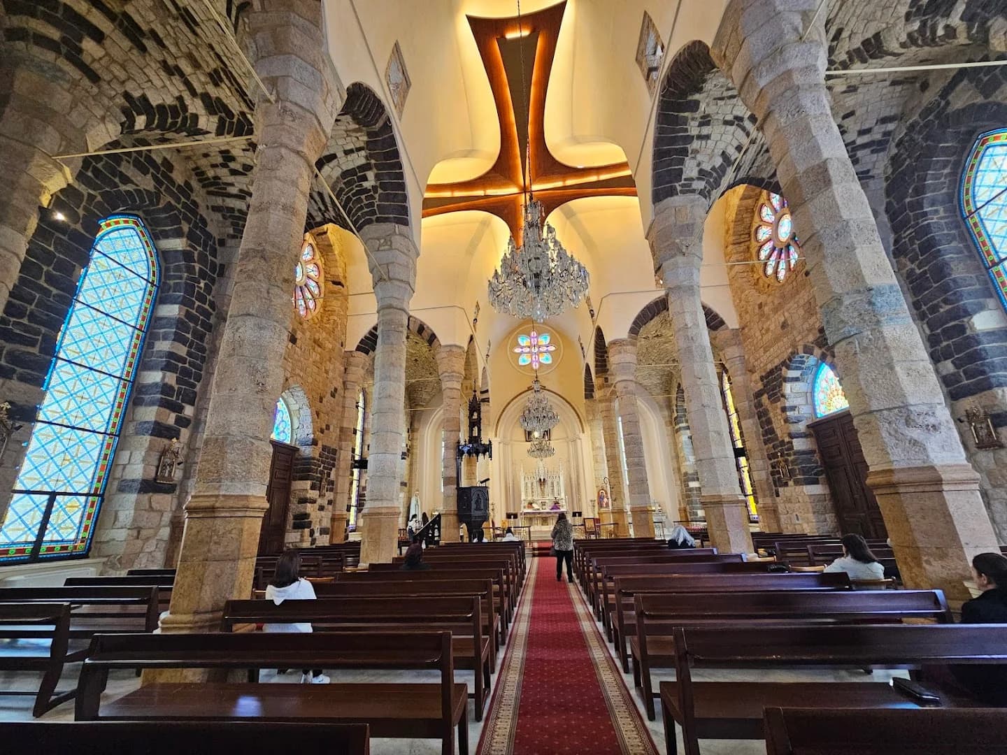 Interior view of Saint Takla Church (Bkassine)